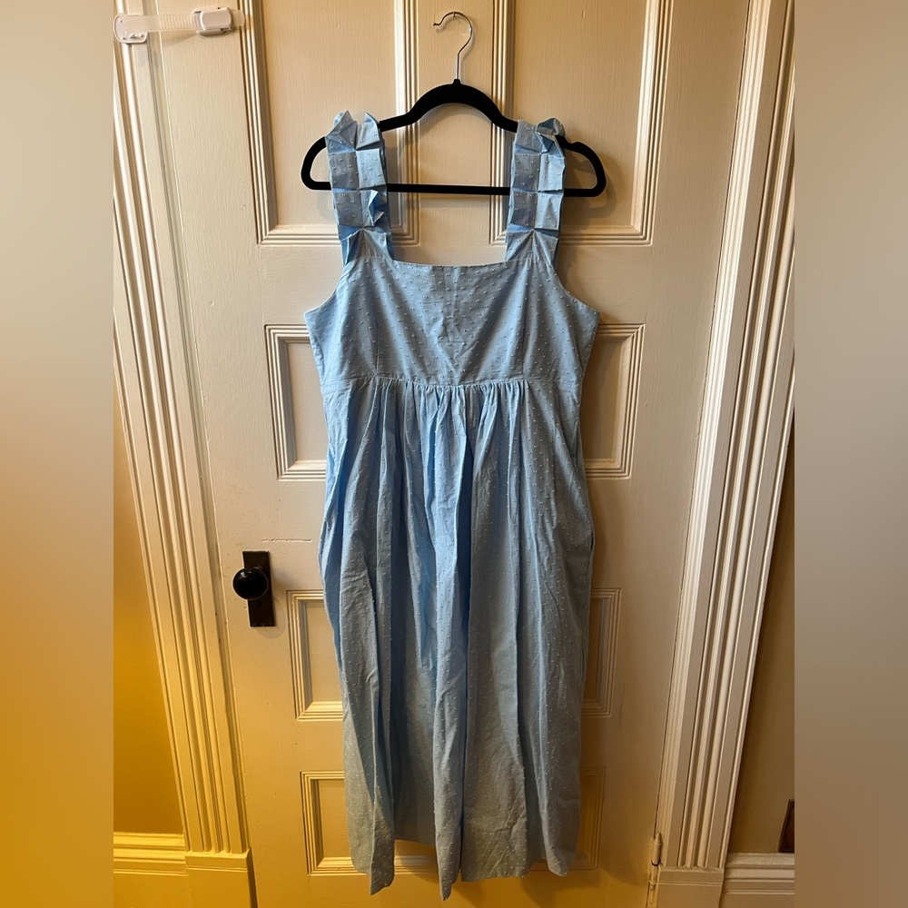 LAKE | Lolly Dress in Morning Blue - Picture 4 of 8